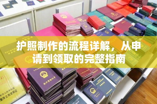 靖宇护照制作的流程详解，从申请到领取的完整指南